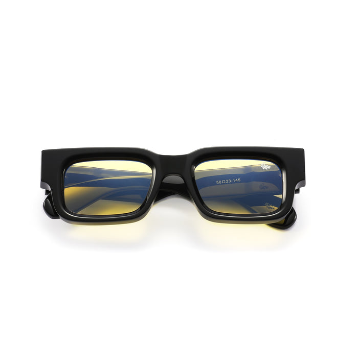 Arlo Gloss Black | Yellow