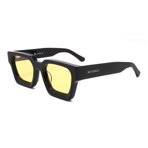 Larsson Gloss Black | Yellow