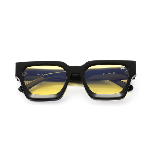 Larsson Gloss Black | Yellow