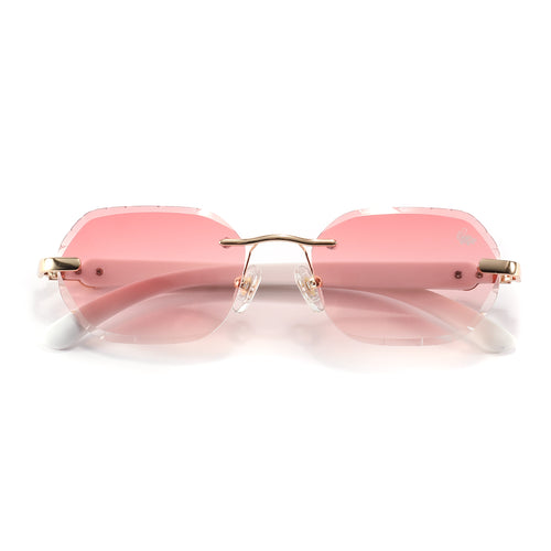 Diamond Cut Willow Burnt Red | White